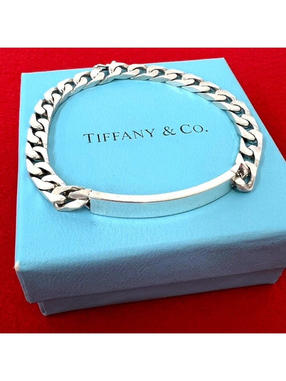 Tiffany & Co ID Bracelet 925 Sterling Silver